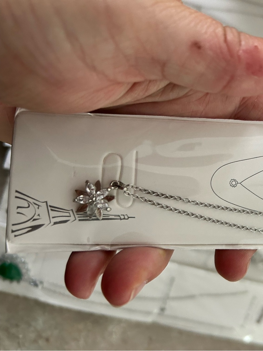 4/!50 Sterling Silver Thin Chain Necklace - Silver